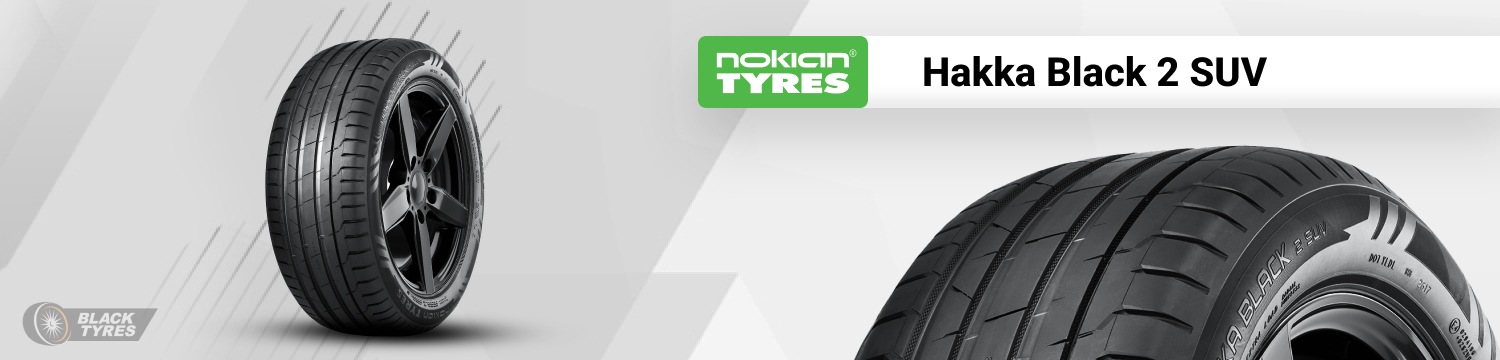 Купить Nokian Hakka Black 2 SUV, покрышки на теплый сезон для кроссоверов, ТОП-10
