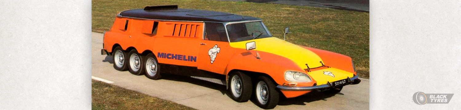 Автомобиль для тестирования шин для грузовых авто «Сорокоожка», представленный в 1970 г.